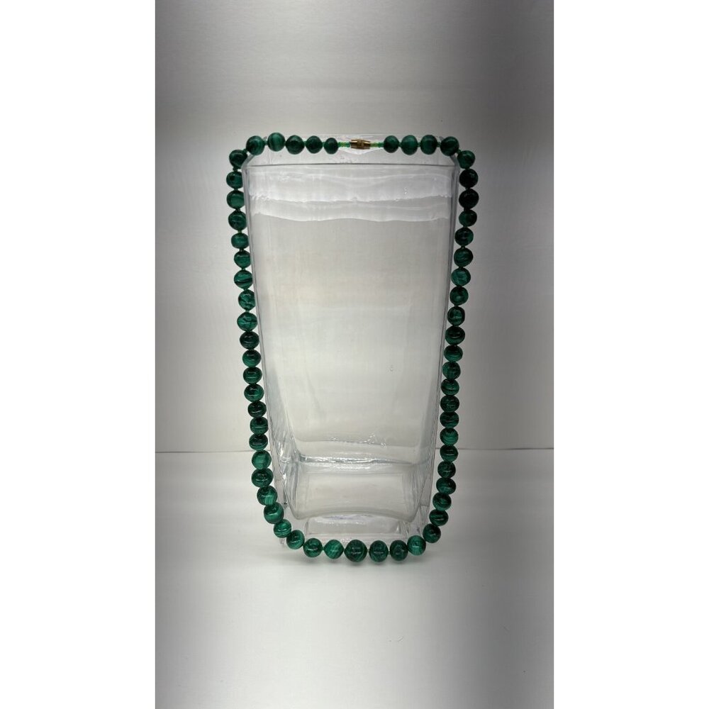 Malachite Beaded Necklace - Picture 10 of 16